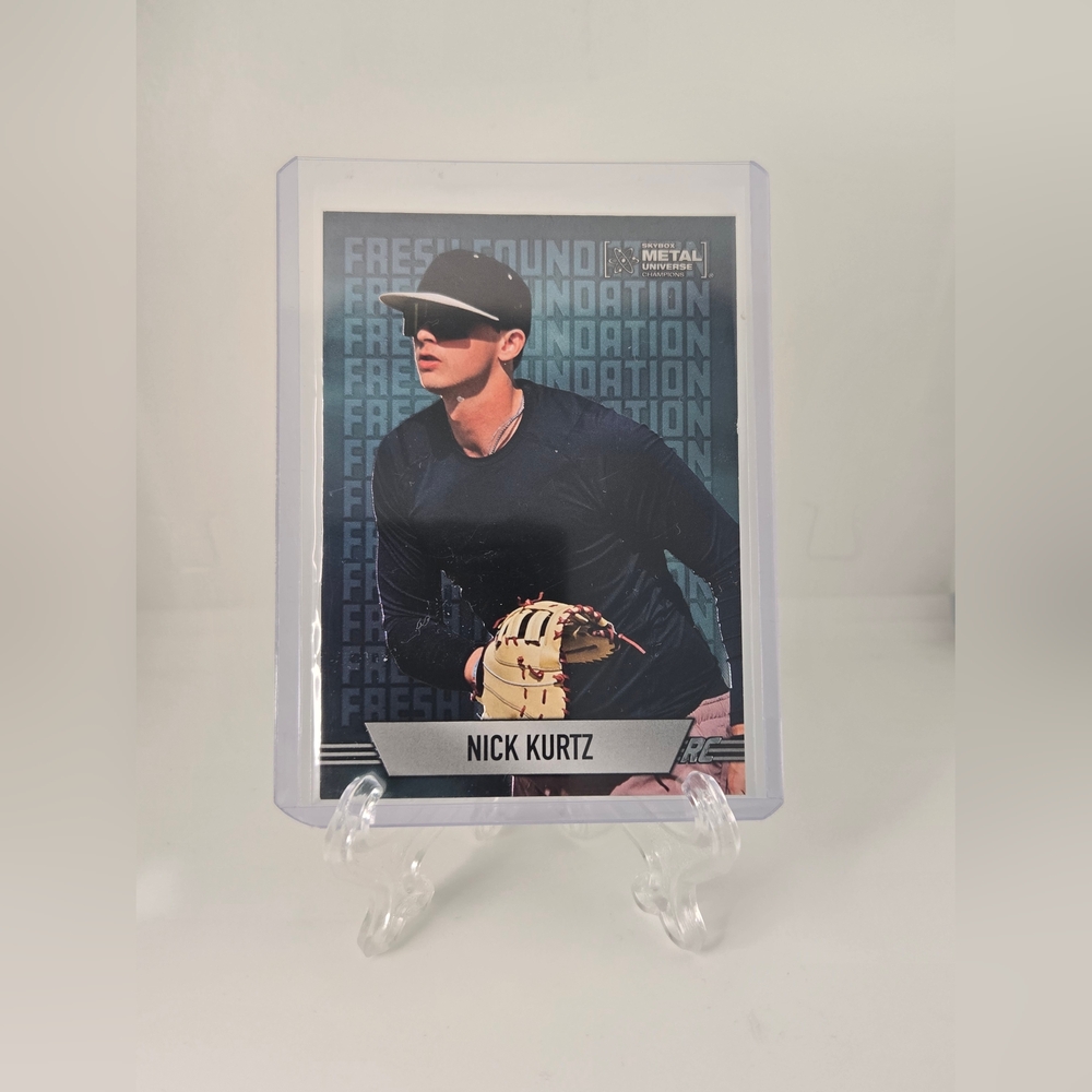 Nick Kurtz 2024 SkyBox Metal Universe Champions #FF-27